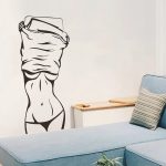 Sticker Artistique Femme