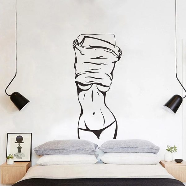 Sticker Mural Sensuel