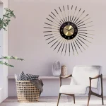 horloge en fer forgé murs