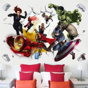 stickers muraux Avengers