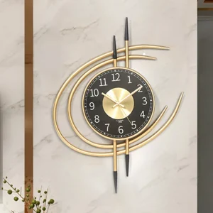 horloge murale métal