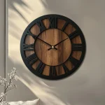 horloge bois vintage