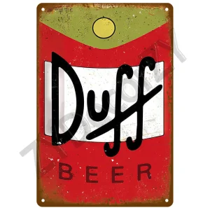Plaque décorative murale Duff Beer