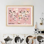 carte géographique pour enfants
