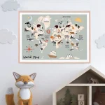 décoration murale animaux