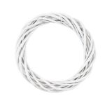 charme de la couronne murale blanche