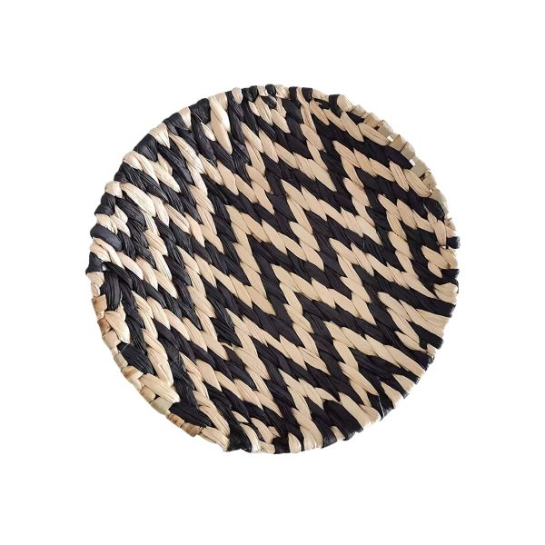 déco murale rotin zébré