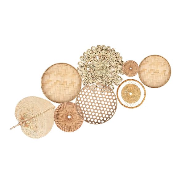 Panier mural osier rotin