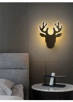 décoration murale cerf moderne