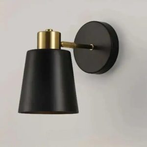 applique murale style nordique noir